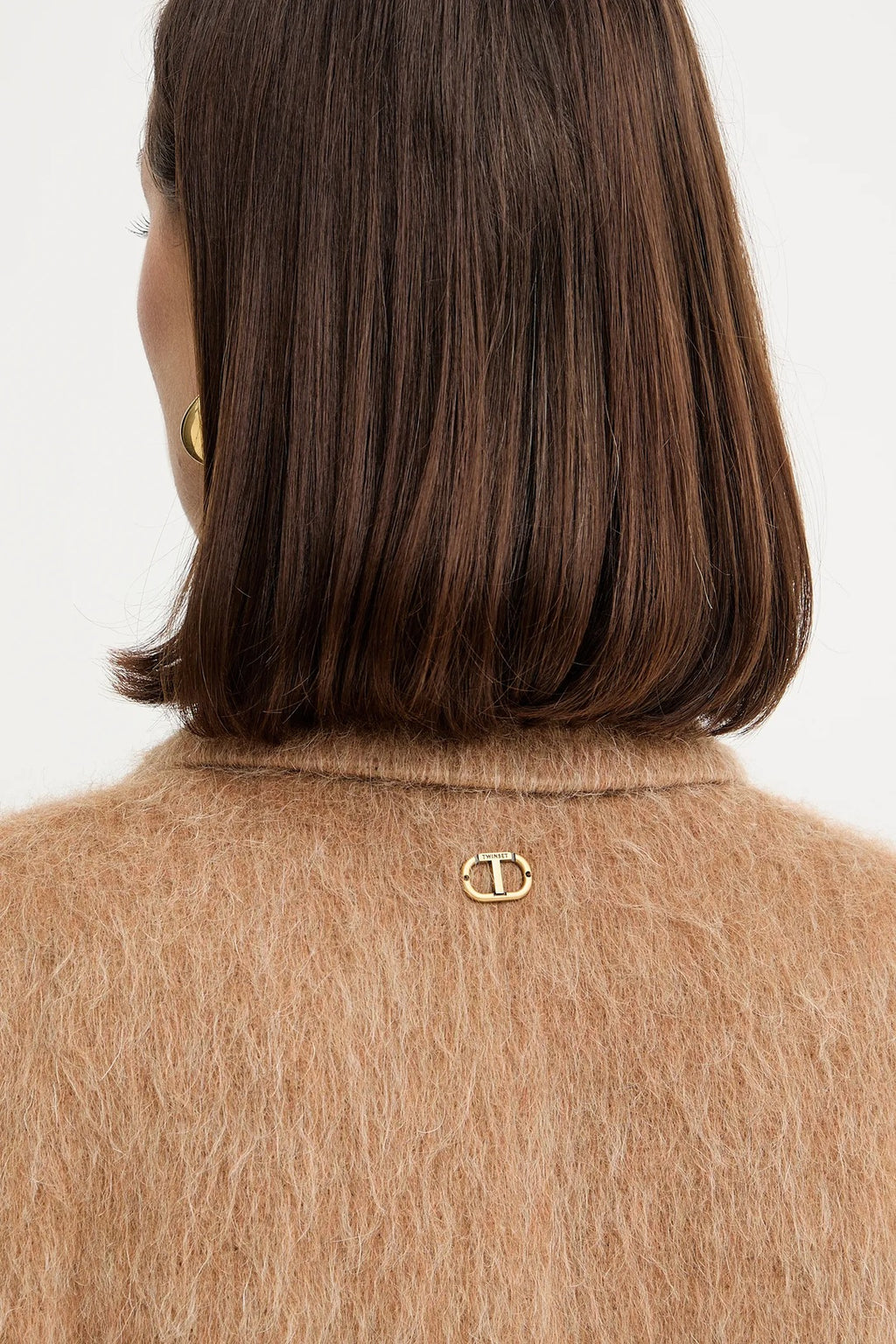 ΜΑΚΡΥ ΜΑΛΛΙΝΟ ΠΑΛΤΟ TWINSET MILANO