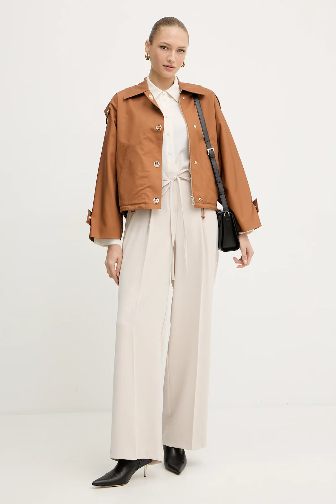 ΕΠΟΧΙΑΚΟ ΜΠΟΥΦΑΝ ΜΕ ΧΡΥΣΑ ΚΟΥΜΠΙΑ TWINSET MILANO