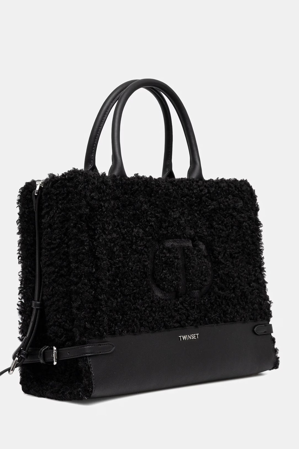 ΓΟΥΝΙΝΗ ΤΣΑΝΤΑ (BLACK) TWINSET