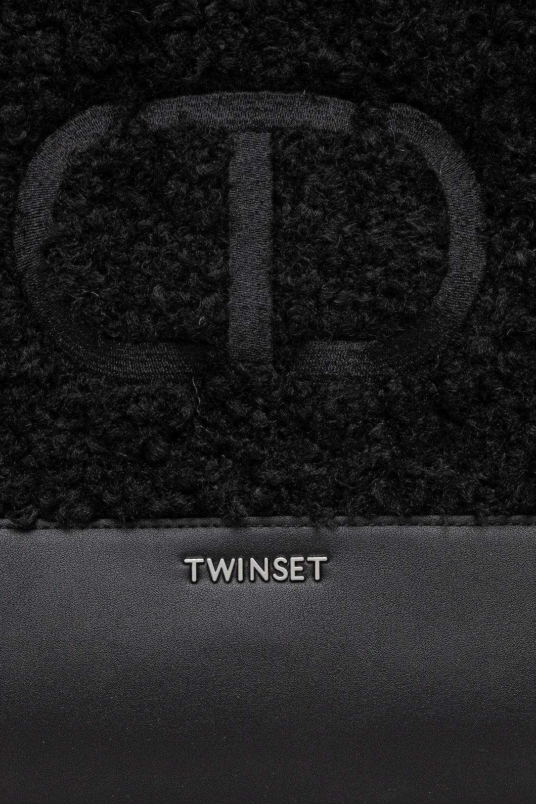 ΓΟΥΝΙΝΗ ΤΣΑΝΤΑ (BLACK) TWINSET