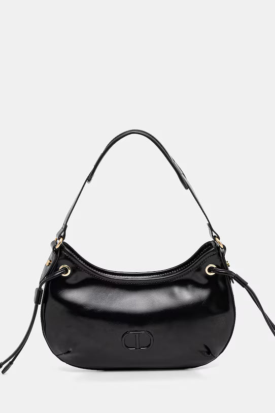 GLOSSY' ΤΣΑΝΤΑ HOBO ΑΠΟ ΛΟΥΣΤΡΙΝΙ TWINSET