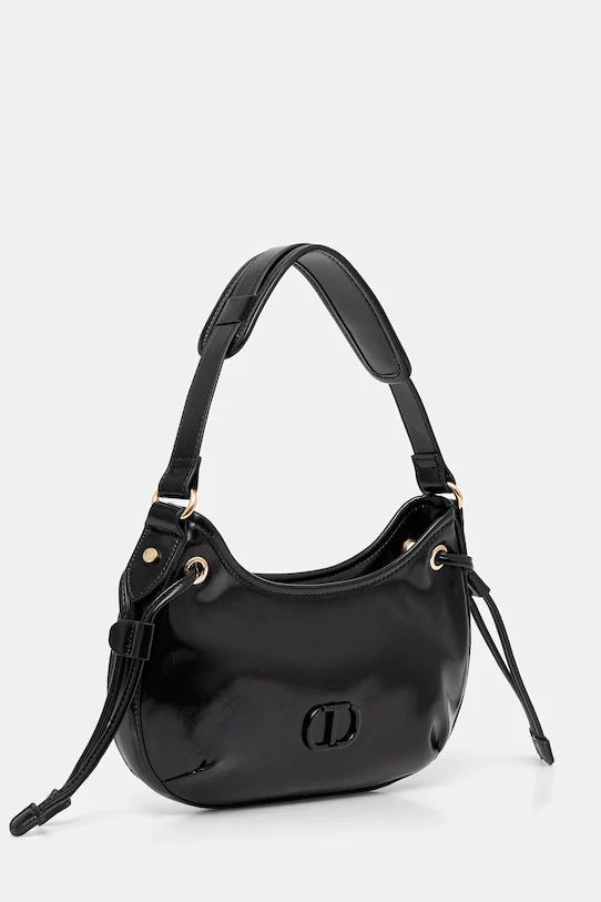 GLOSSY' ΤΣΑΝΤΑ HOBO ΑΠΟ ΛΟΥΣΤΡΙΝΙ TWINSET