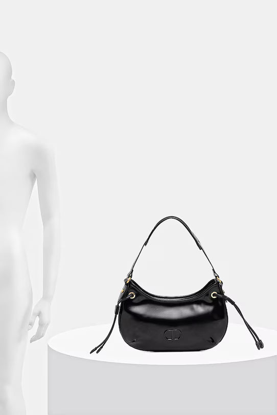 GLOSSY' ΤΣΑΝΤΑ HOBO ΑΠΟ ΛΟΥΣΤΡΙΝΙ TWINSET