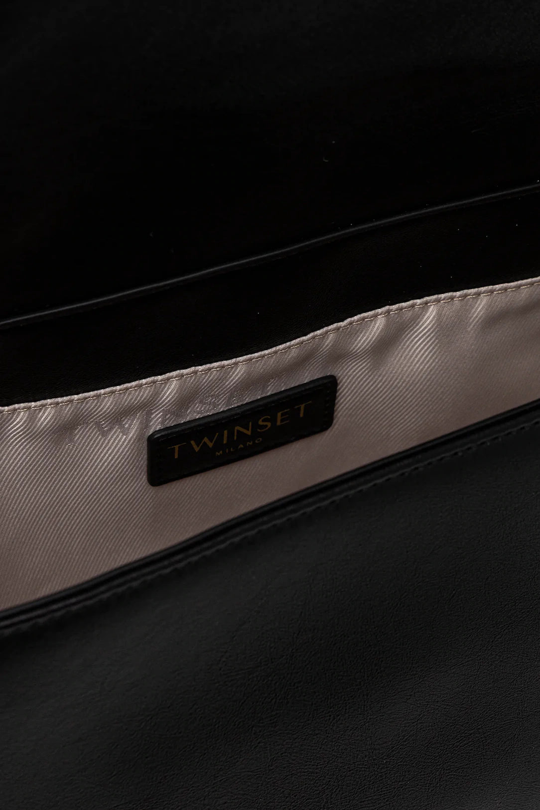 ΤΣΑΝΤΑ ΩΜΟΥ ΜΕ ΟΒΑΛ Τ (BLACK) TWINSET MILANO