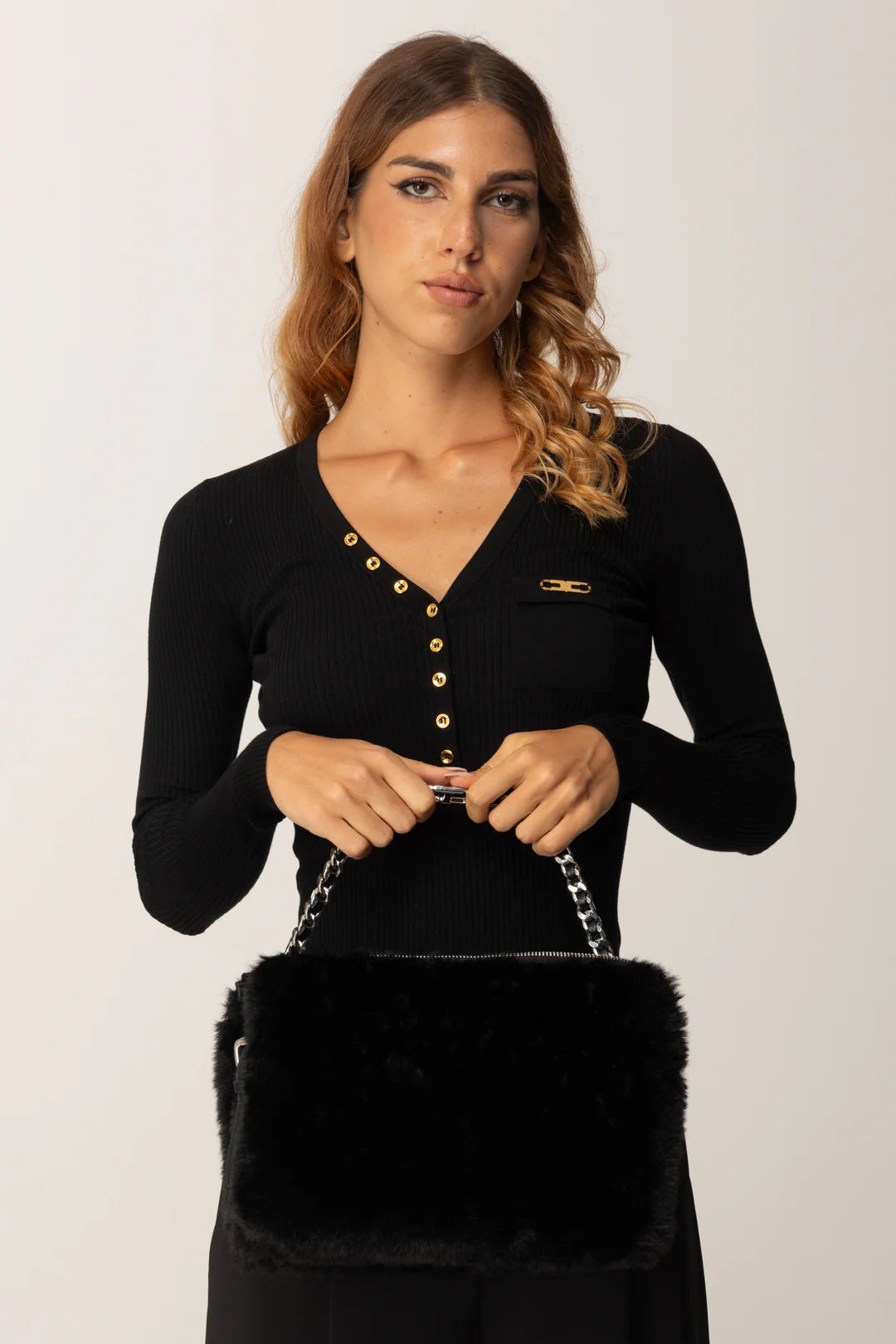 ΤΣΑΝΤΑ ΑΠΟ ΤΕΧΝΗΤΗ ΓΟΥΝΑ TWINSET MILANO