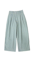 CLASSIC ΠΑΝΤΕΛΟΝΙ ΚΑΡΟ (MINT BLUE VICHY) MILKWHITE