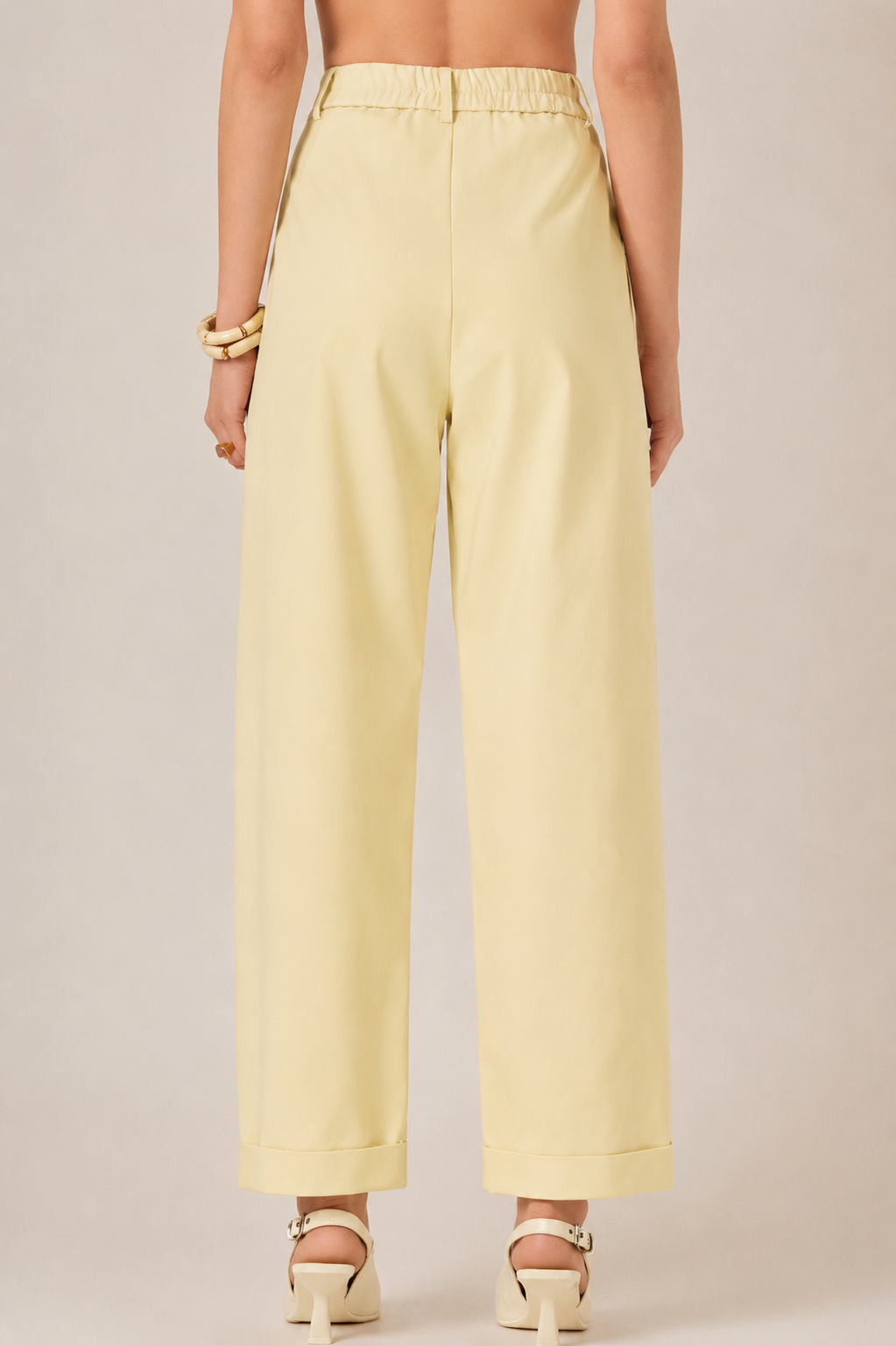 ‘NORA’ ΠΑΝΤΕΛΟΝΙ (PASTEL YELLOW) MAMOUSH