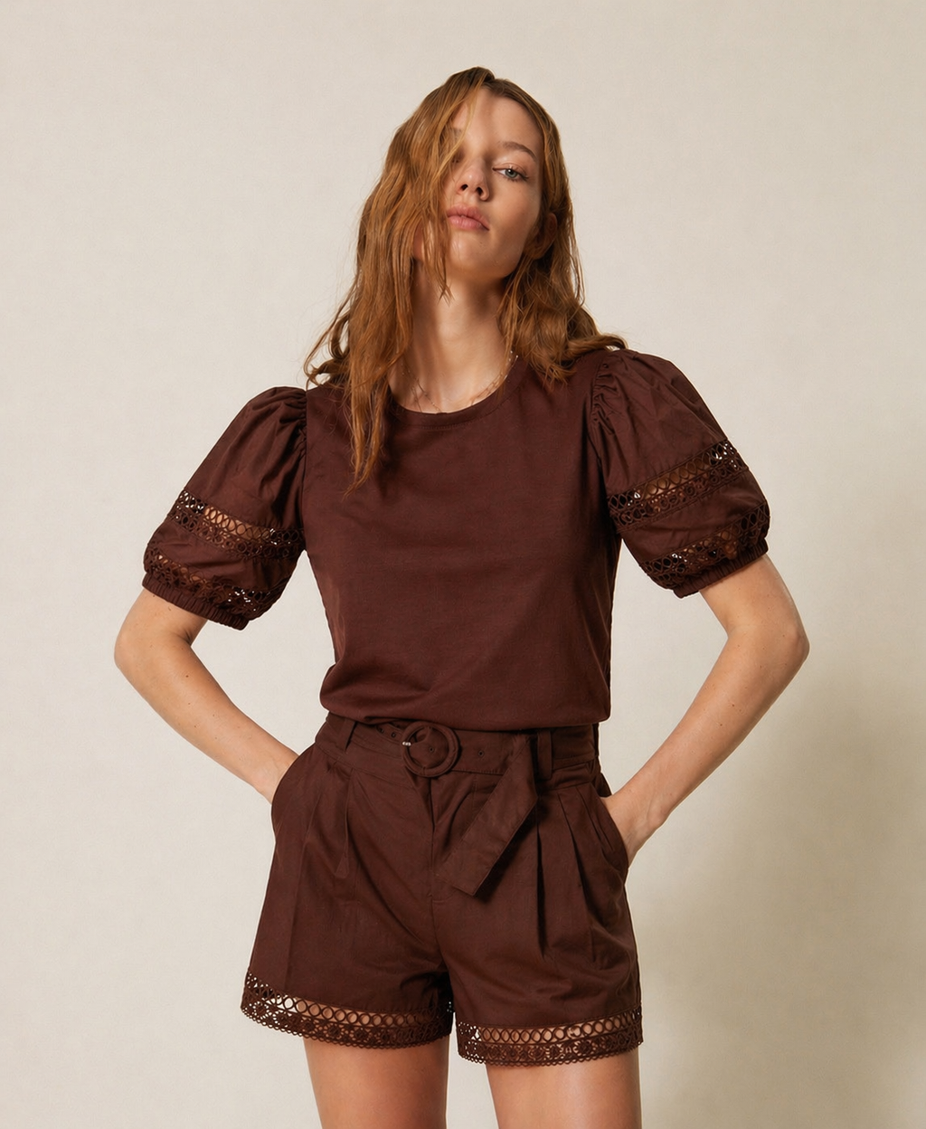 T-SHIRT ΜΕ ΚΕΝΤΗΜΑ TWINSET