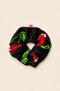 SCRUNCHIES (BLACK/CHERRY) MAMOUSH