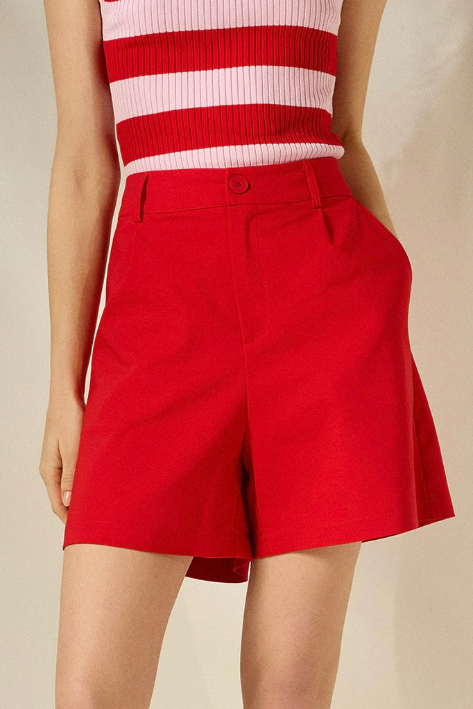 ‘GRETA’ ΒΑΜΒΑΚΕΡΟ ΣΟΡΤΣ (RED) MAMOUSH