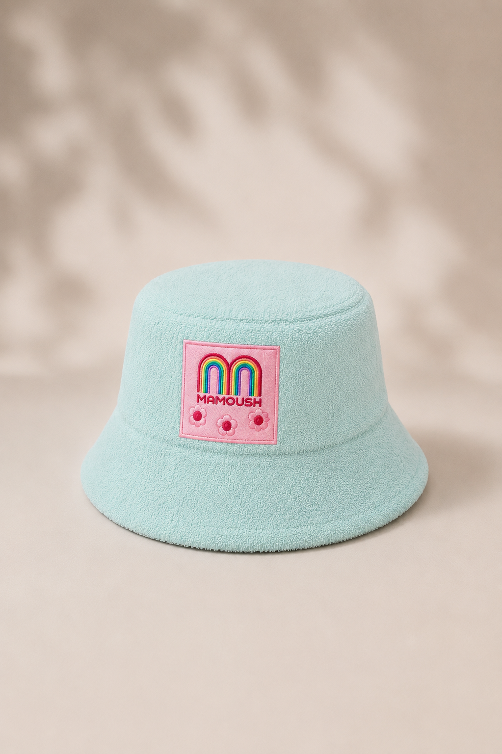 'ANTHI' ΔΙΧΡΩΜΟ ΚΑΠΕΛΟ BUCKET (PEANUT/PINK) MAMOUSH