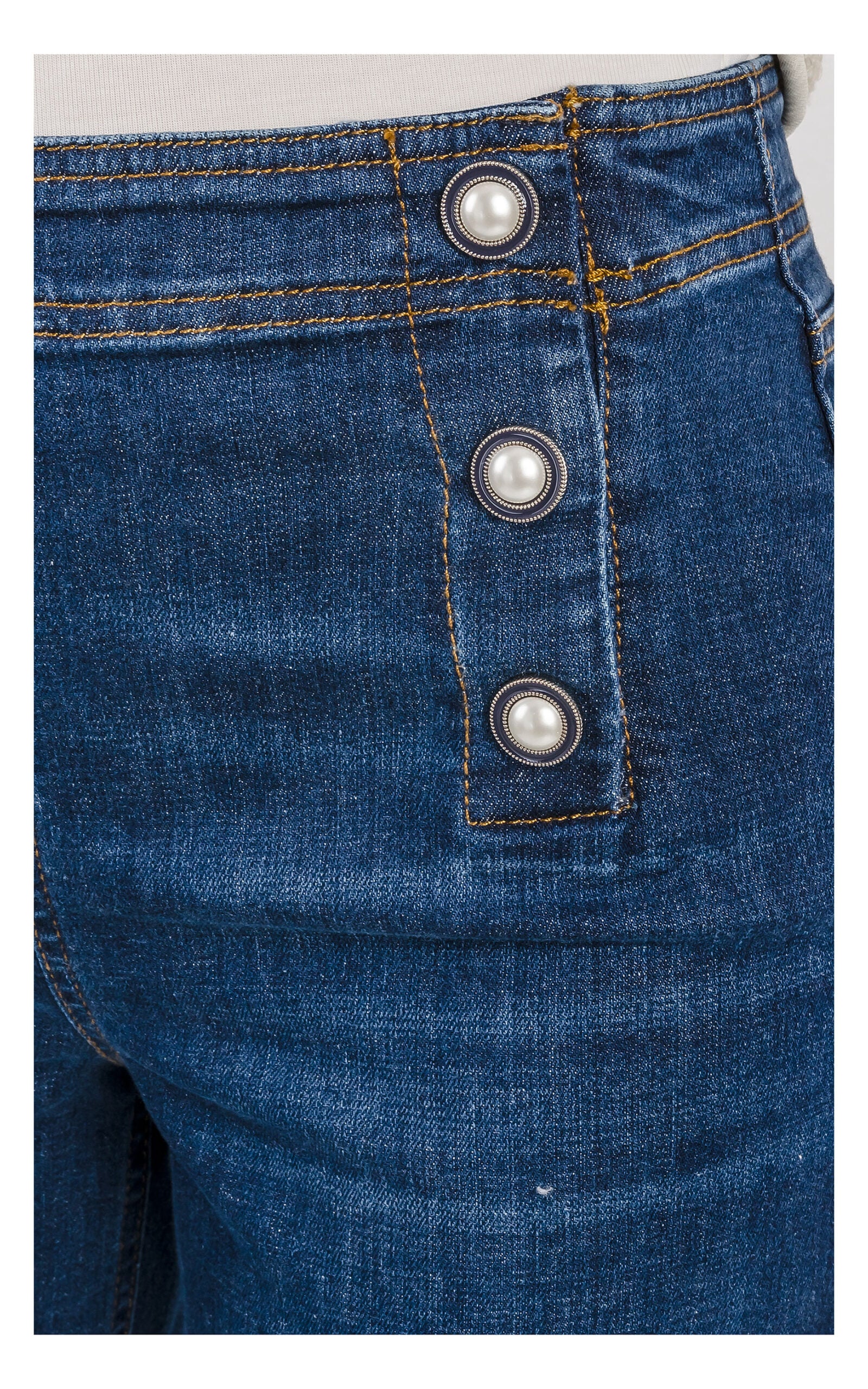 ΤΖΙΝ ΜΕ ΔΙΑΚΟΣΜΗΤΙΚΑ ΚΟΥΜΠΙΑ ΑΠΟ ΠΕΡΛΕΣ TWINSET