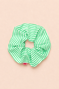SCRUNCHIES (GREEN STRIPES) MAMOUSH