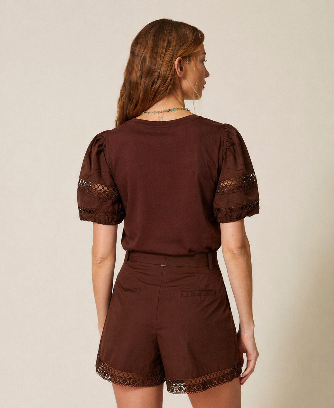 T-SHIRT ΜΕ ΚΕΝΤΗΜΑ TWINSET