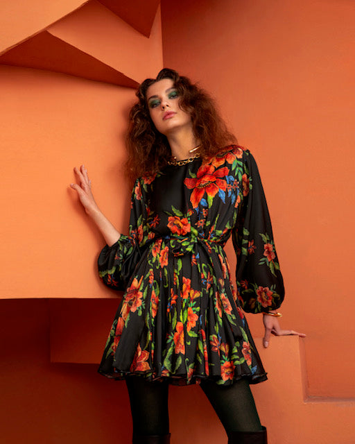 CASEY ΣΑΤΕΝ ΜΙΝΙ ΦΟΡΕΜΑ MAMOUSH