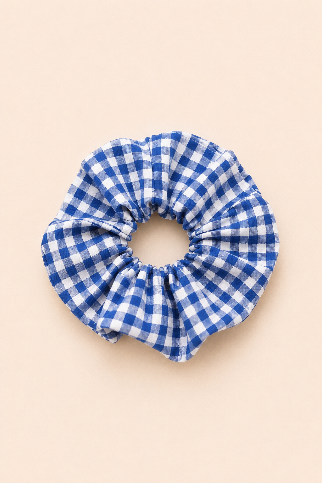 SCRUNCHIES (BLUE/CHECKERED) MAMOUSH