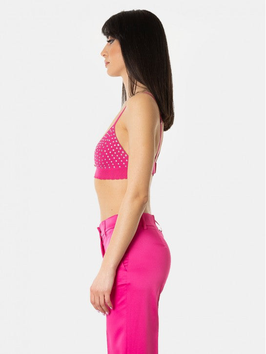 COURTNEY ΠΛΕΚΤΟ TOP (FUCHSIA) ANIYEBY