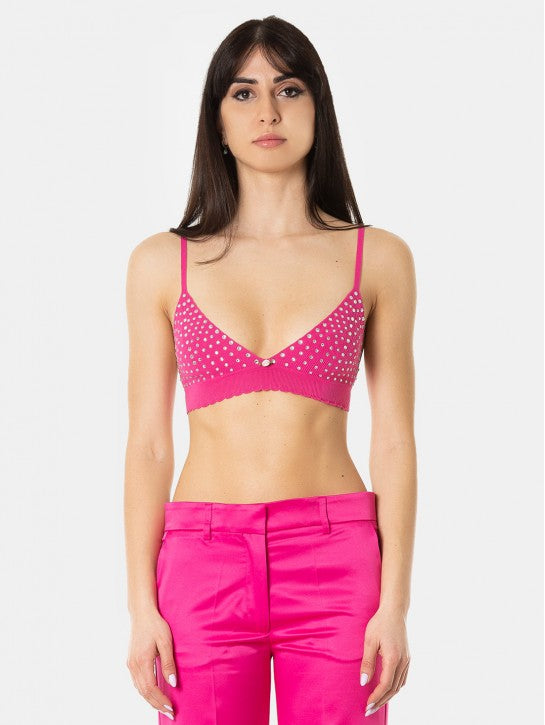 COURTNEY ΠΛΕΚΤΟ TOP (FUCHSIA) ANIYEBY