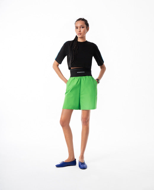 ΒΑΜΒΑΚΕΡΟ ΣΟΡΤΣ ΜΕ ΛΑΣΤΙΧΟ (GREEN) MAMOUSH