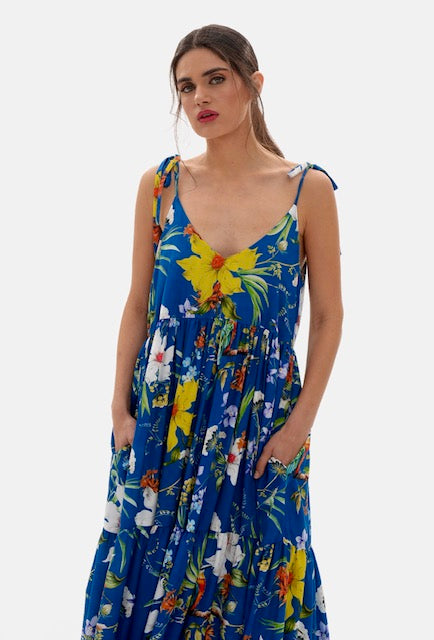 ELSA ΦΟΡΕΜΑ (BLUE FLOWERS) MAMOUSH