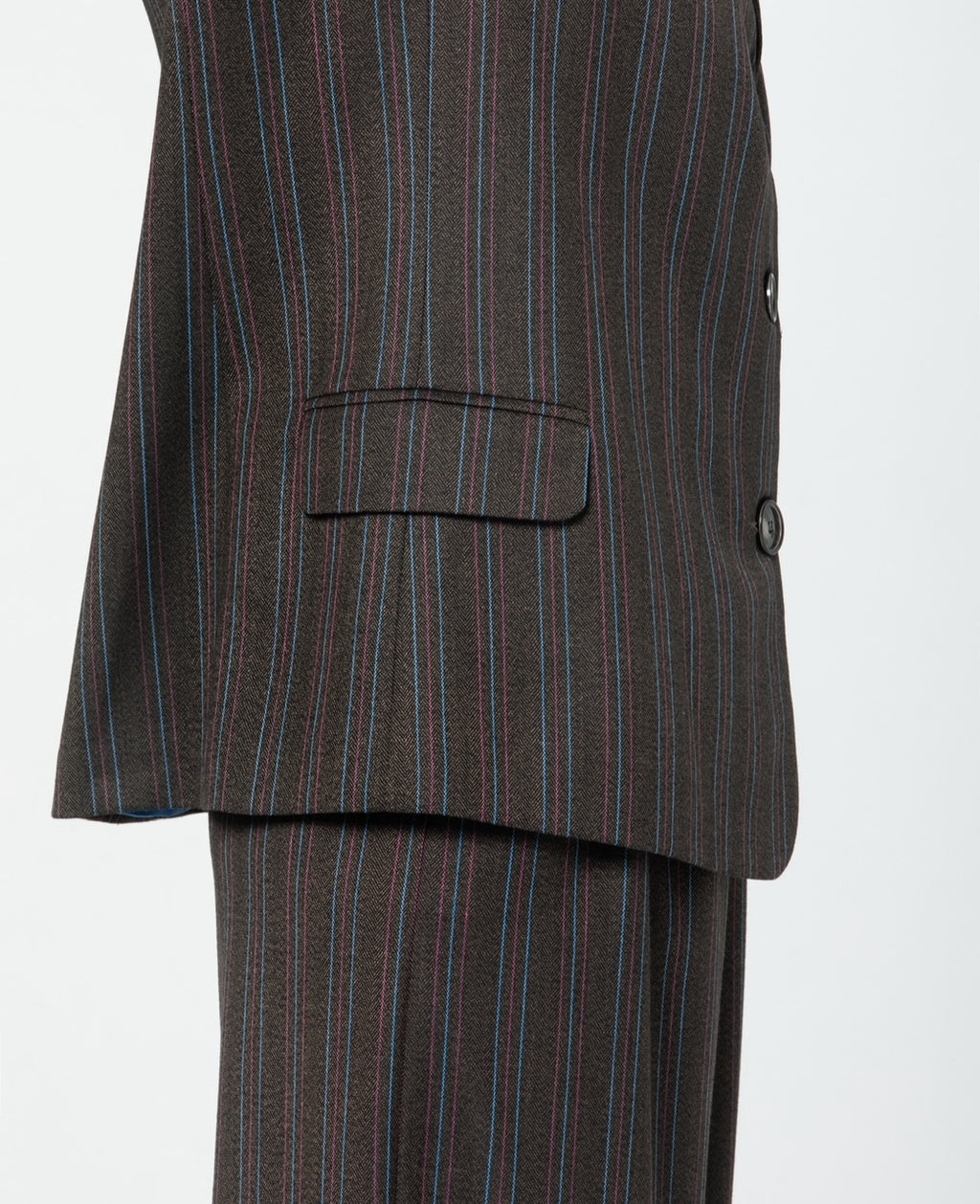 RORY ΡΙΓΕ ΠΑΝΤΕΛΟΝΙ (BROWN STRIPES) MAMOUSH