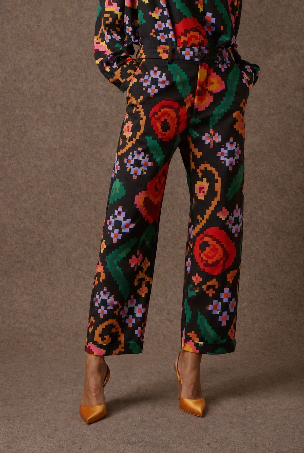 'EDEM' ΠΑΝΤΕΛΟΝΙ BALLOON ΜΕ PIXEL PRINT MAMOUSH