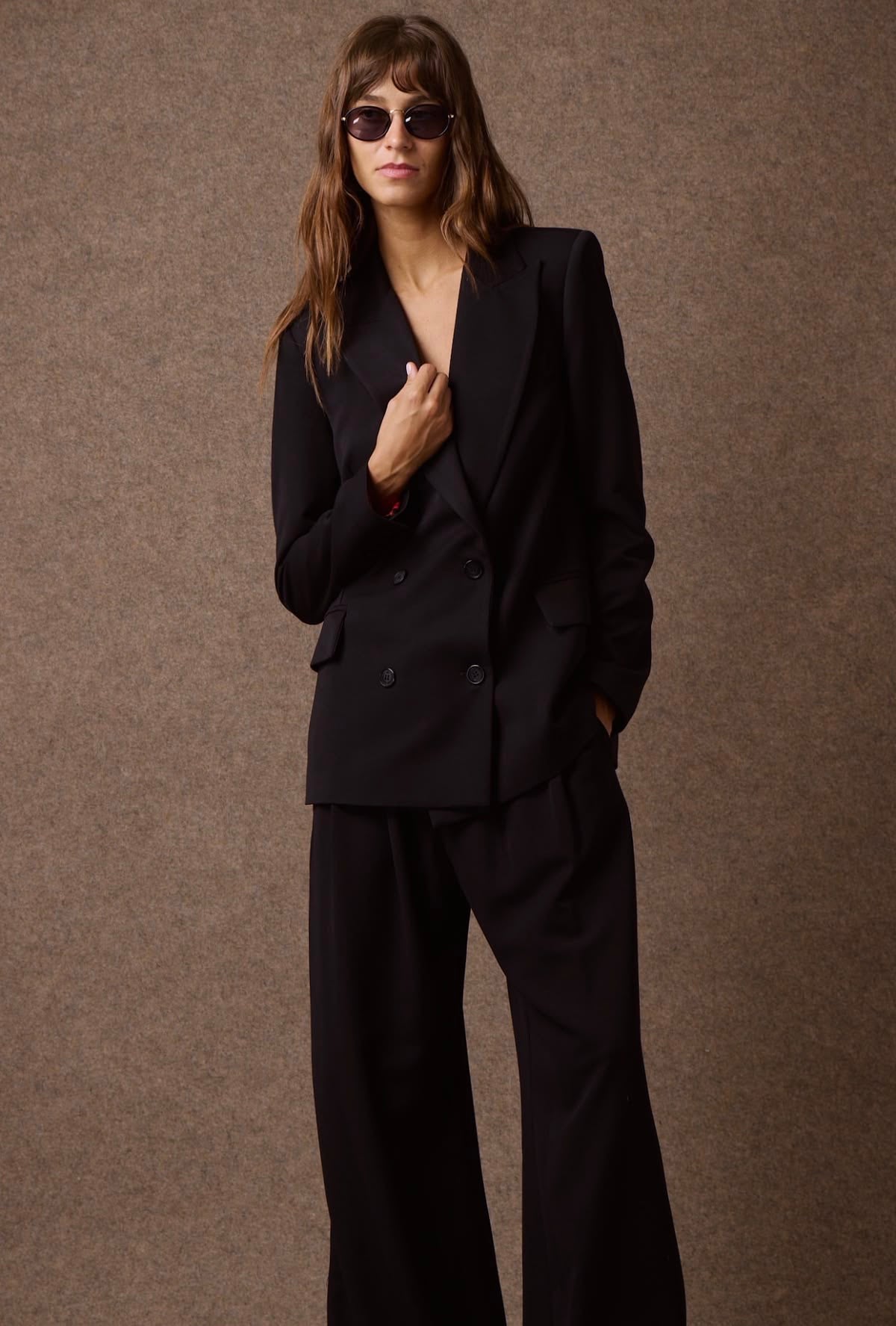 'LUCY' ΦΑΡΔΥ ΠΑΝΤΕΛΟΝΙ (BLACK) MAMOUSH