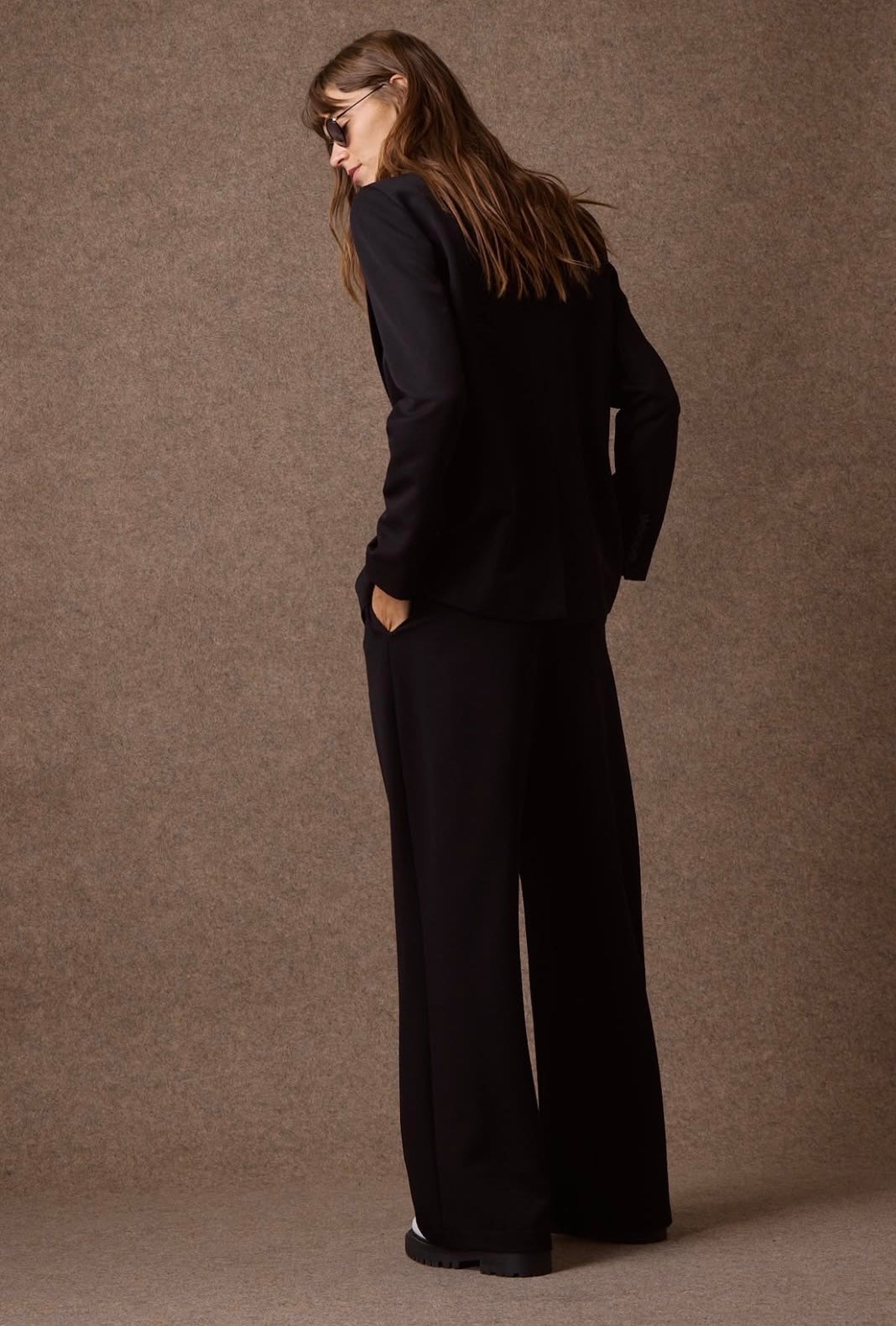 'LUCY' ΦΑΡΔΥ ΠΑΝΤΕΛΟΝΙ (BLACK) MAMOUSH
