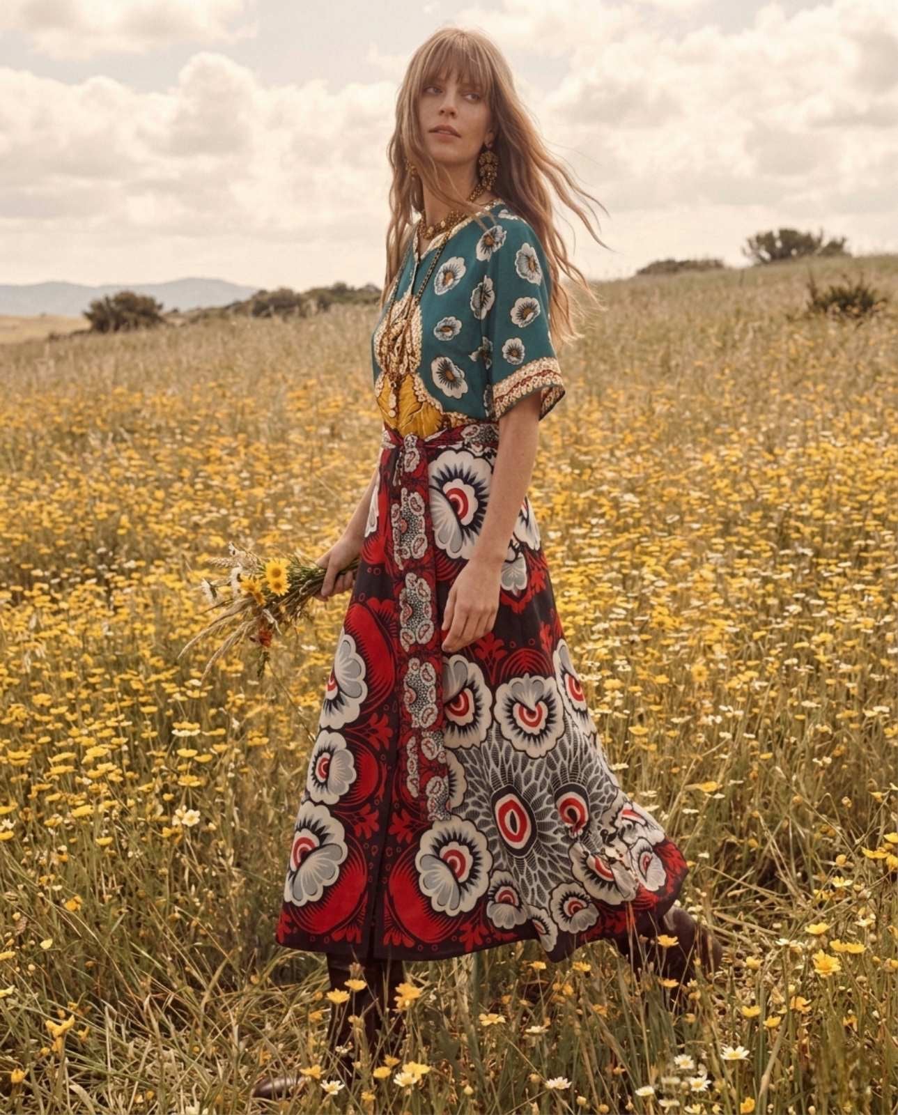 WILD GARDEN ΜΑΞΙ ΦΟΡΕΜΑ EIRIANNA THE BRAND