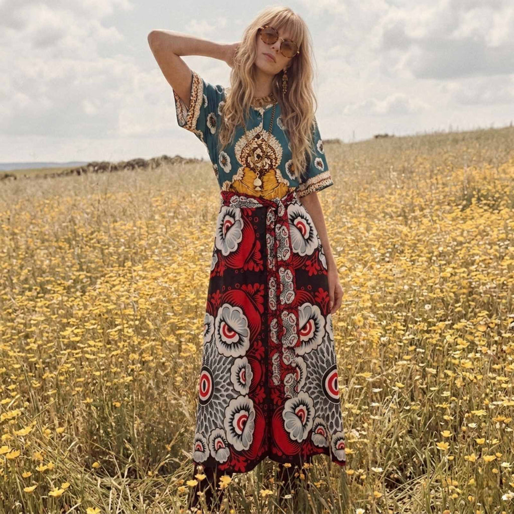 WILD GARDEN ΜΑΞΙ ΦΟΡΕΜΑ EIRIANNA THE BRAND