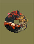 SCRUNCHIES (BLACK PALM TREE) MAMOUSH