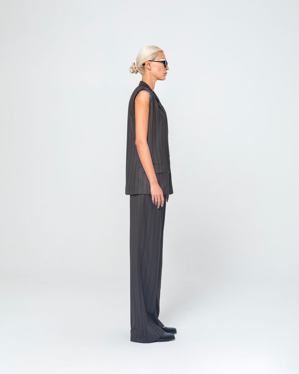 RORY ΡΙΓΕ ΠΑΝΤΕΛΟΝΙ (BROWN STRIPES) MAMOUSH