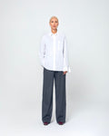 MINA ΠΑΝΤΕΛΟΝΙ ΡΙΓΕ (GRAY/WHITE) MAMOUSH