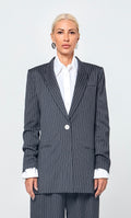 CARLA ΣΑΚΑΚΙ ΡΙΓΕ (GRAY/WHITE) MAMOUSH