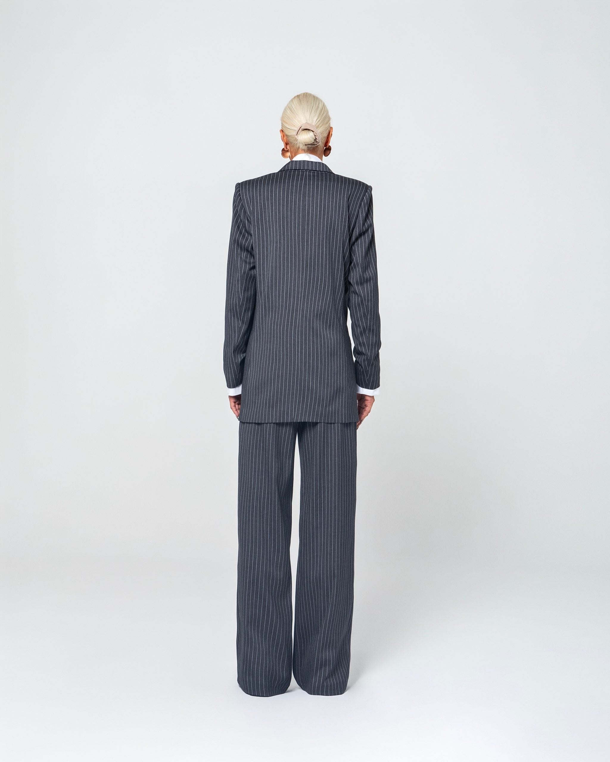 MINA ΠΑΝΤΕΛΟΝΙ ΡΙΓΕ (GRAY/WHITE) MAMOUSH