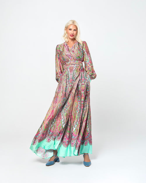 FOTINI ΜΑΚΡΥ ΜΕΤΑΞΩΤΟ ΦΟΡΕΜΑ MAMOUSH