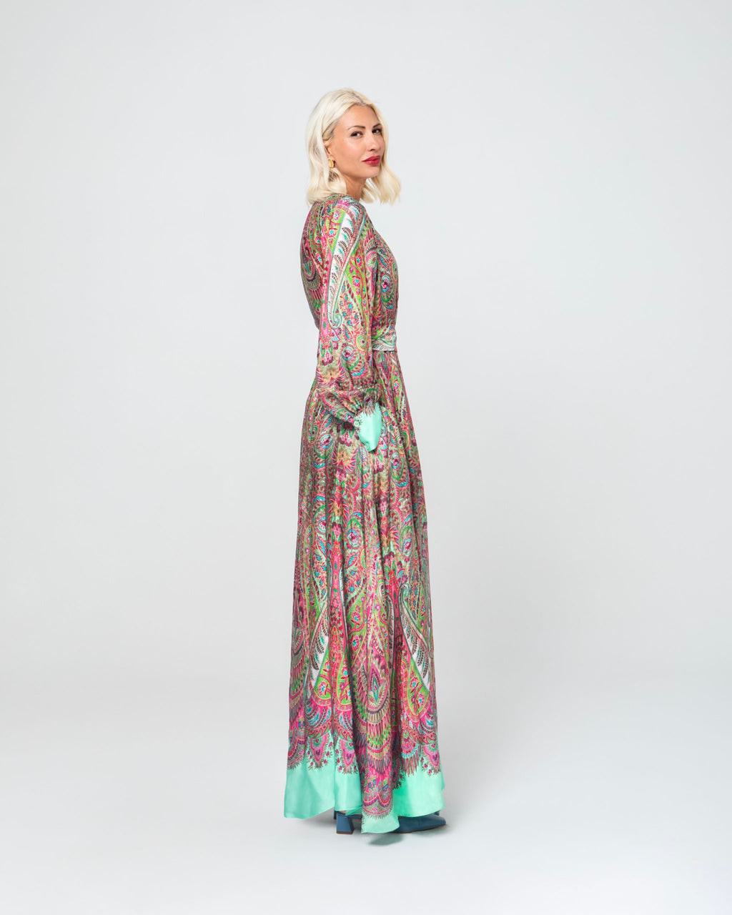 FOTINI ΜΑΚΡΥ ΜΕΤΑΞΩΤΟ ΦΟΡΕΜΑ MAMOUSH