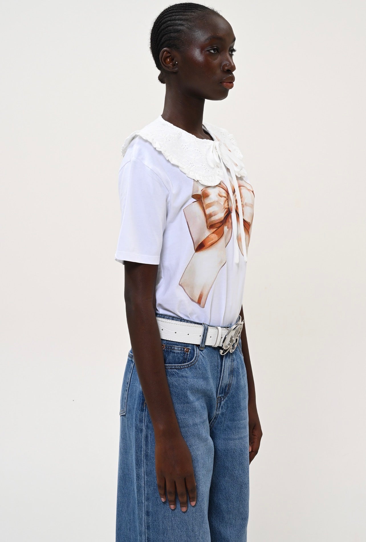 T-SHIRT ΜΕ ΤΥΠΩΜΑ ΦΙΟΓΚΟ (BEIGE) BOOM