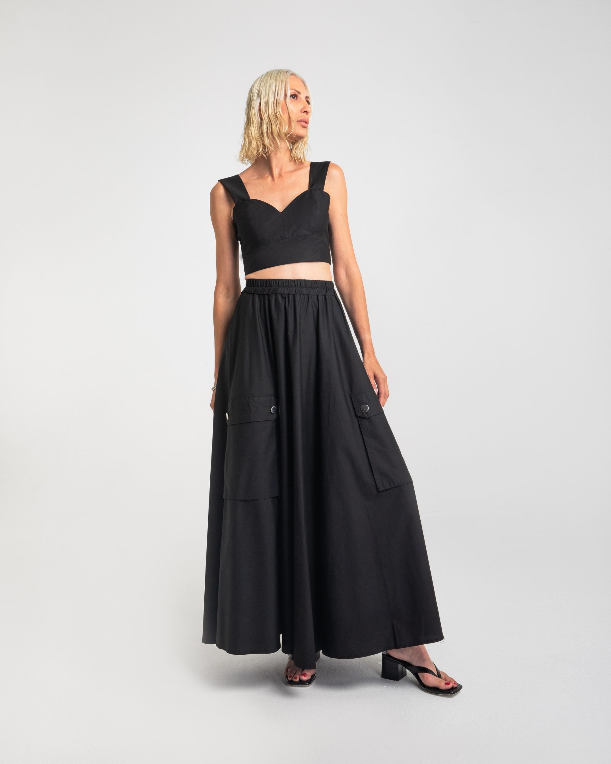 LILY TOP (BLACK) MAMOUSH