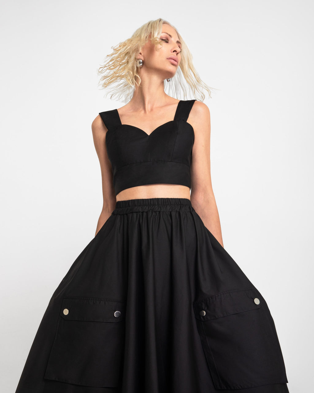 LILY TOP (BLACK) MAMOUSH