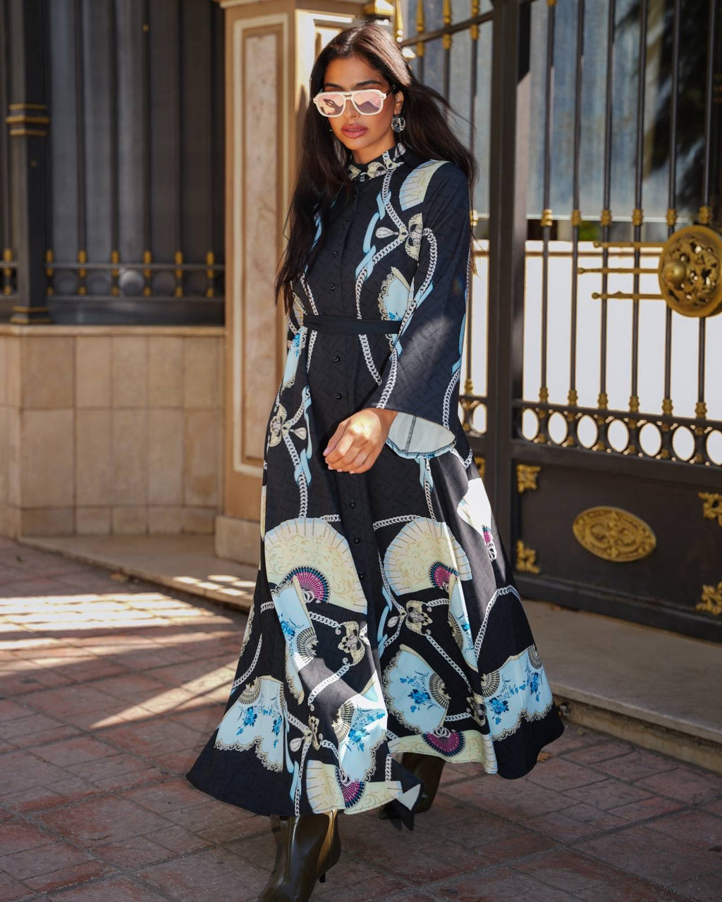 ΣΕΜΙΖΙΕ ΜΑΞΗ ΦΟΡΕΜΑ (BLUE FAN) EIRIANNA THE BRAND