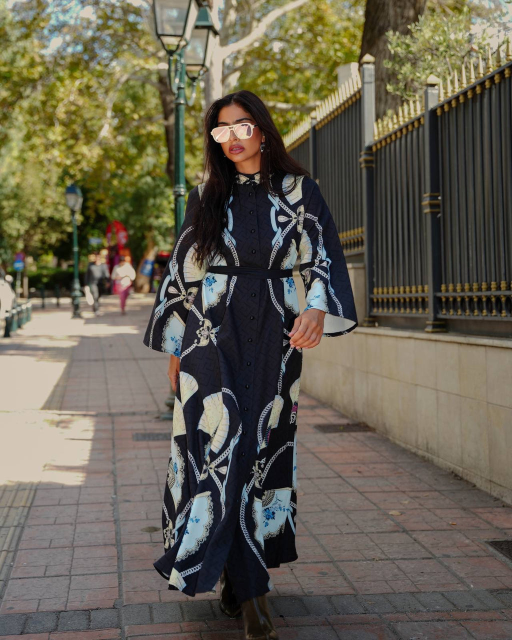 ΣΕΜΙΖΙΕ ΜΑΞΗ ΦΟΡΕΜΑ (BLUE FAN) EIRIANNA THE BRAND