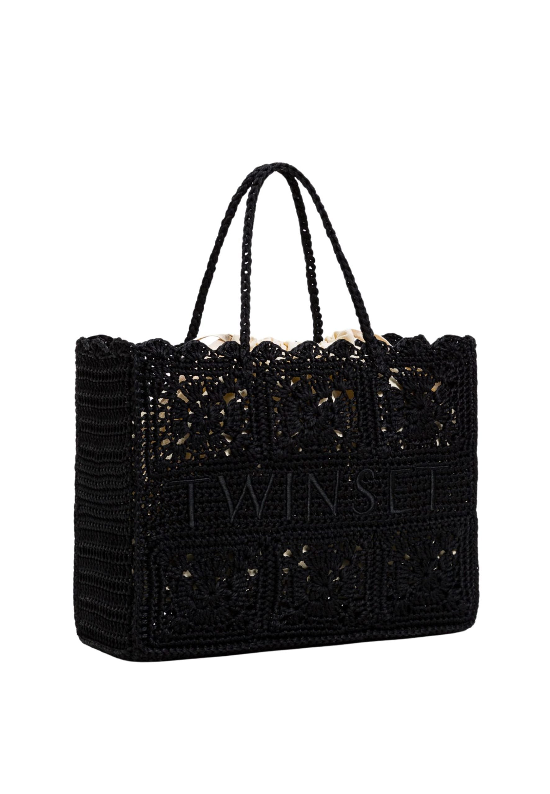 ΤΣΑΝΤΑ SHOPPER ΜΕ ΒΕΛΟΝΑΚΙ 'BOHEMIAN' TWINSET