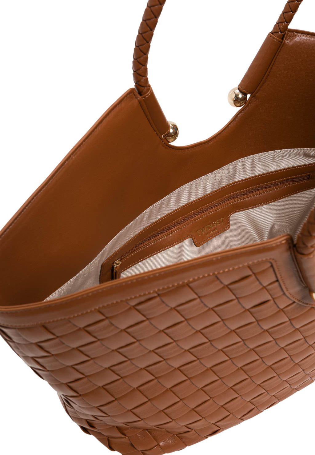 ΧΕΙΡΟΠΟΙΗΤΗ ΤΣΑΝΤΑ SHOPPER TWINSET