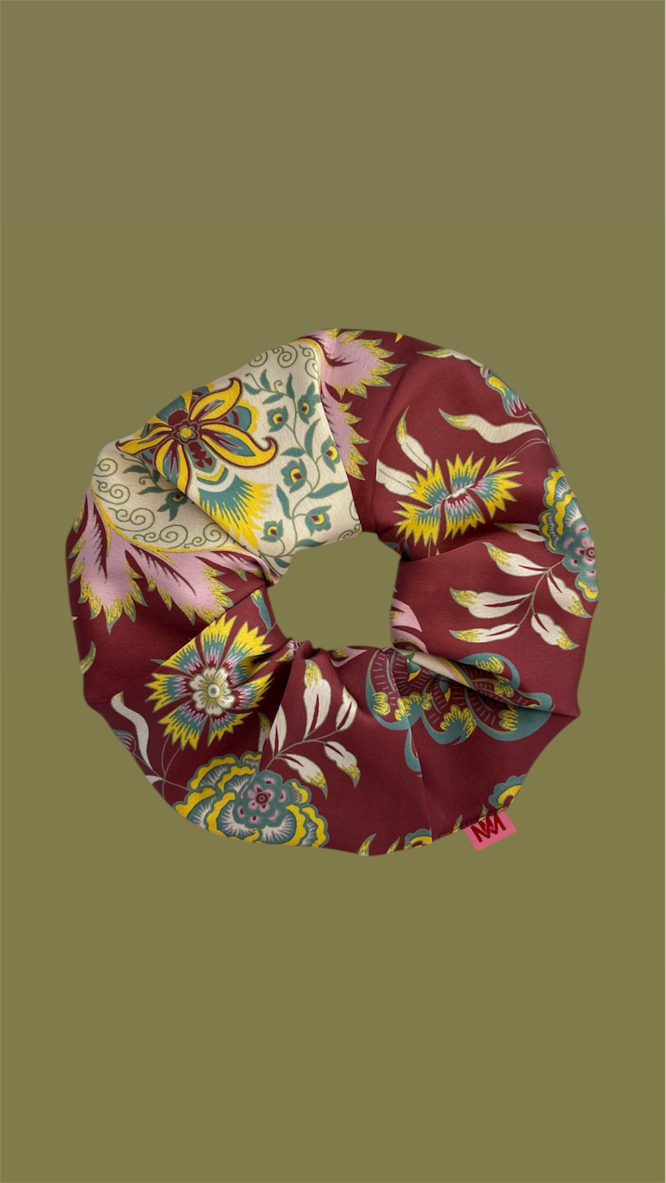 SCRUNCHIES (BORDEAUX) MAMOUSH