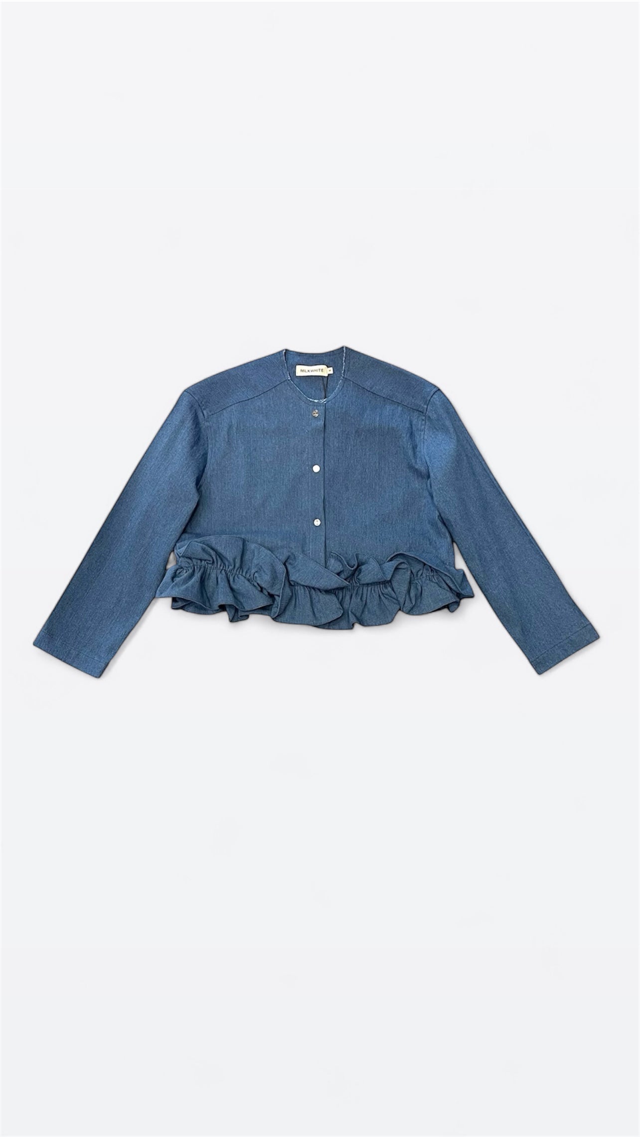 ΤΖΙΝ JACKET MILKWHITE