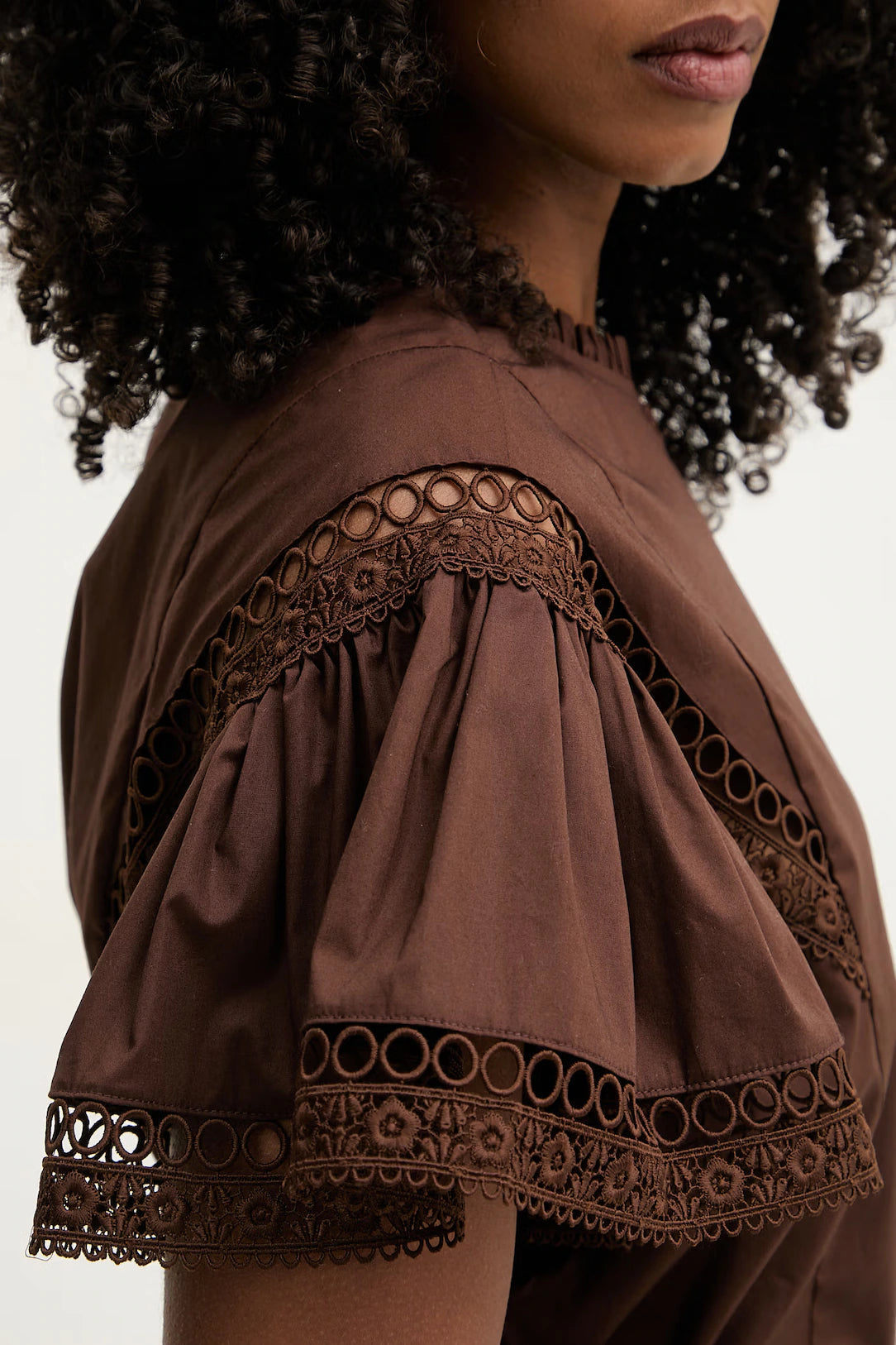 ΒΑΜΒΑΚΕΡΟ ΜΠΟΥΚΑΜΙΣΟ ΜΕ ΒΟΛΑΝ TWINSET