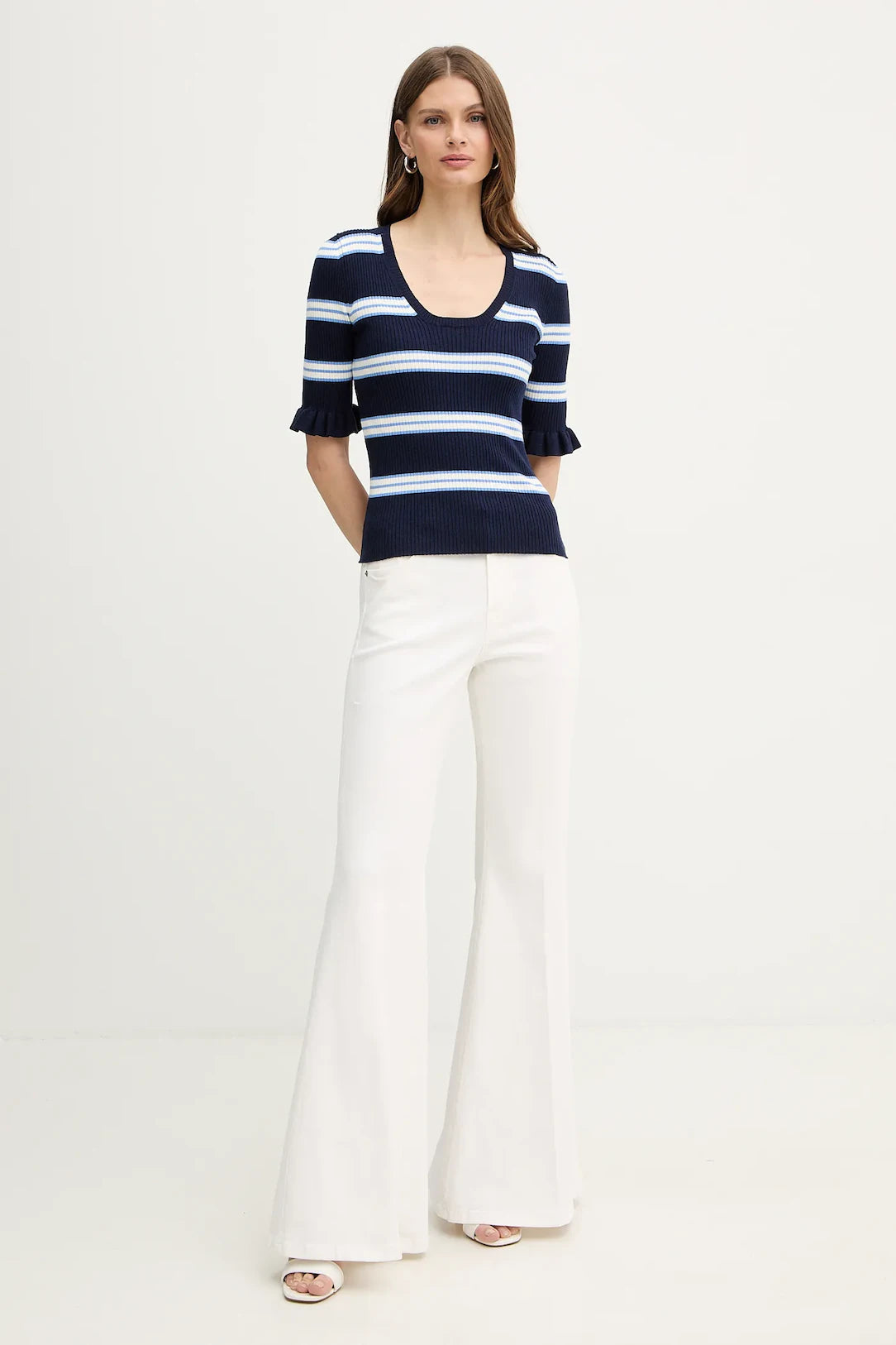 ΡΙΓΕ ΜΠΛΟΥΖΑ ΑΠΟ ΒΙΣΚΟΖΗ TWINSET