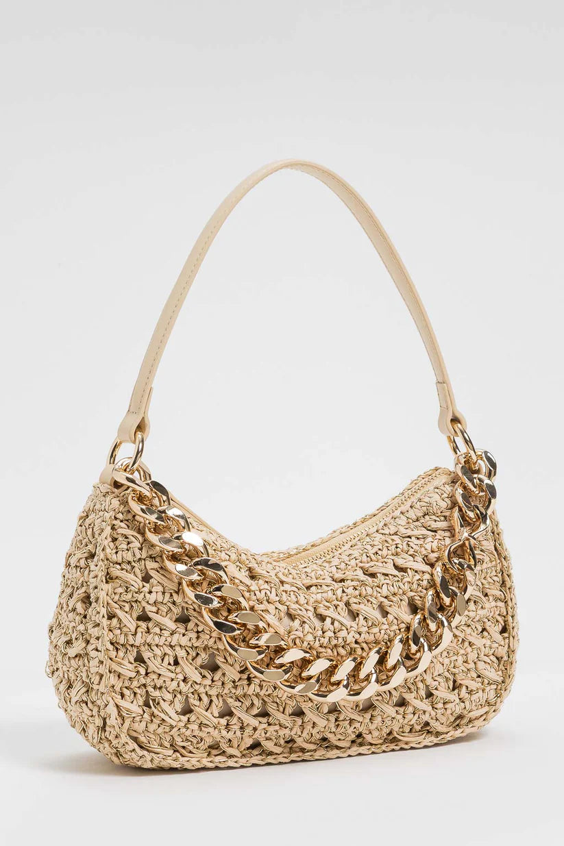 'LILIAN' ΜΑΚΡΑΜΕ ΜΕΣΑΙΑ ΤΣΑΝΤΑ (PAGLIA) TWINSET