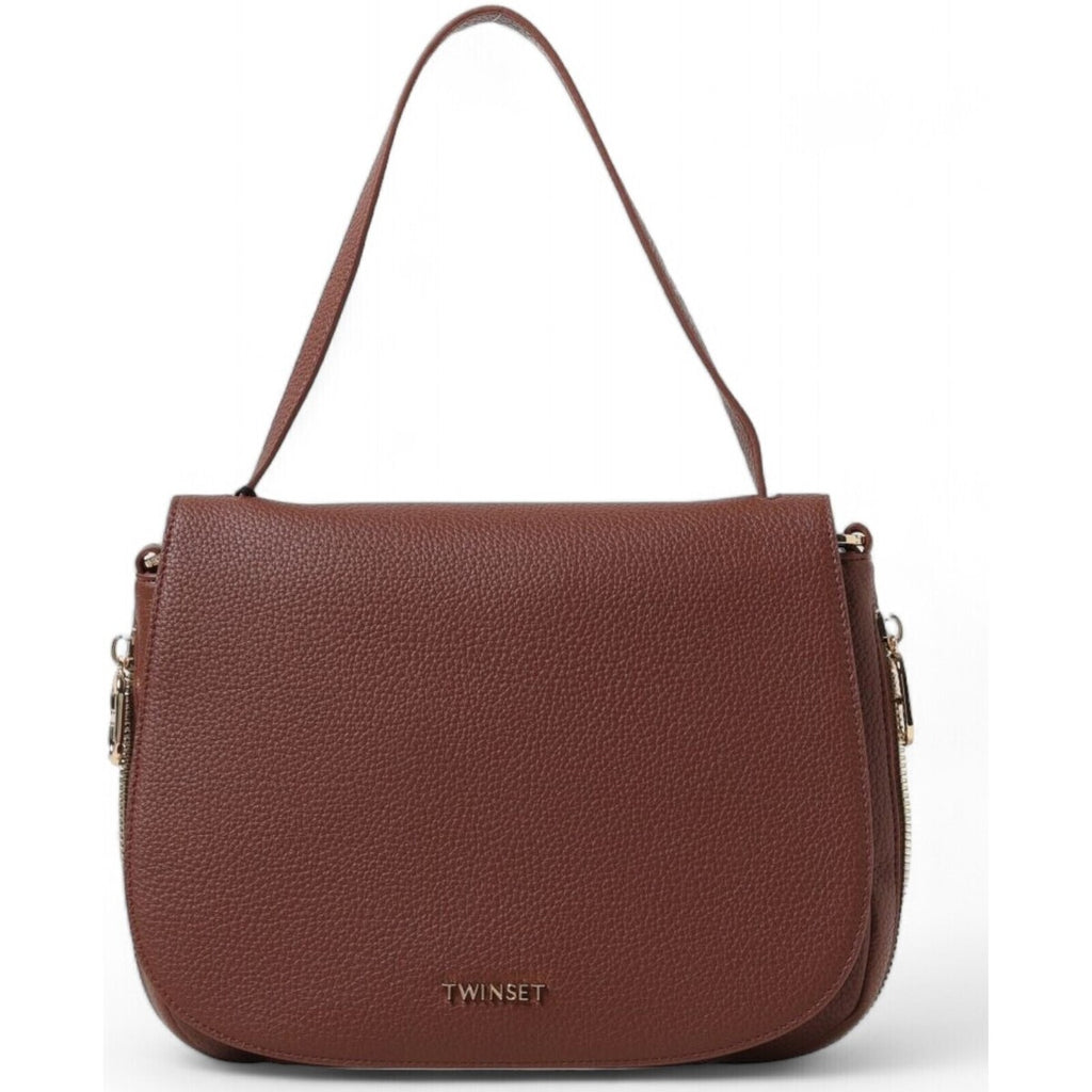 ΤΣΑΝΤΑ ΩΜΟΥ ΜΕ ΟΒΑΛ ΑΓΚΡΑΦΑ Τ TWINSET